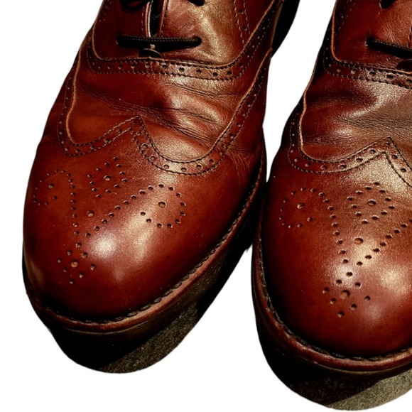 Rockport Dresport oxfords cap toe burgundy cordovan shoes size 11.5 - Picture 3 of 7